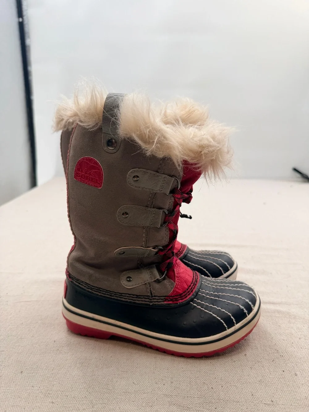 Sorel Youth Winter Faux Fur Boots